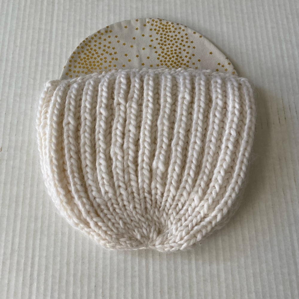 House of Lafayette Theo Wool Alpaca Woven Hat with Leather ⭐️ Stars on Brim - Picture 8 of 15